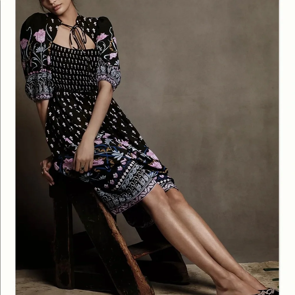 NWT Anthropologie Dasha Midi dress - Picture 3 of 8